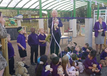 Official Opening of our new EYFS outdoor area