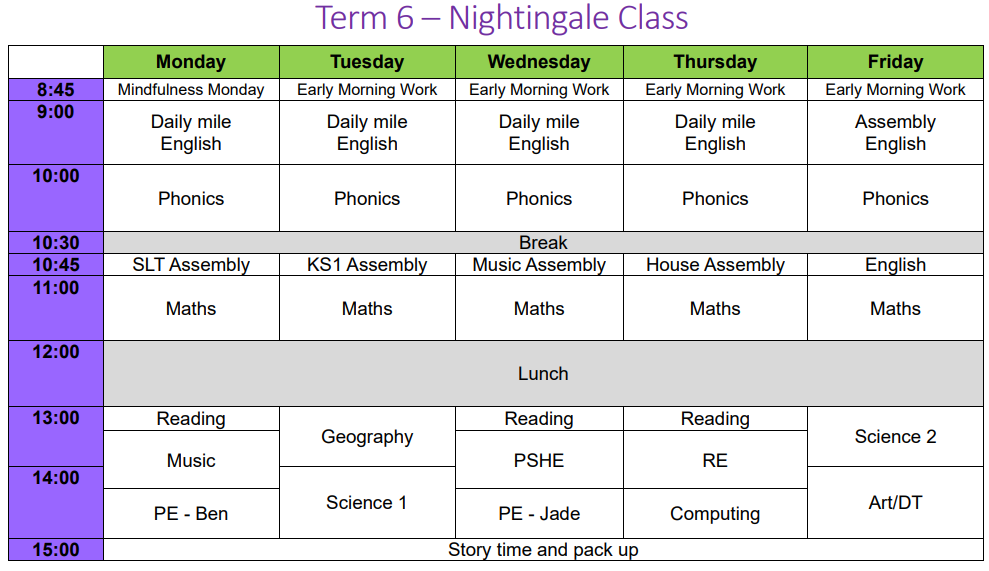 Term 6 year 1 screenshot