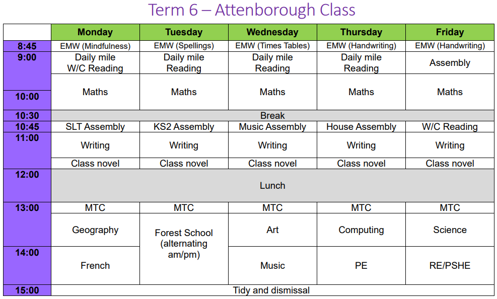 Term 6 year 4 screenshot